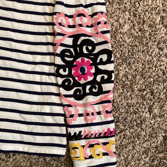 Boden striped shirt with embroidered sleeves - Picture 4 of 5